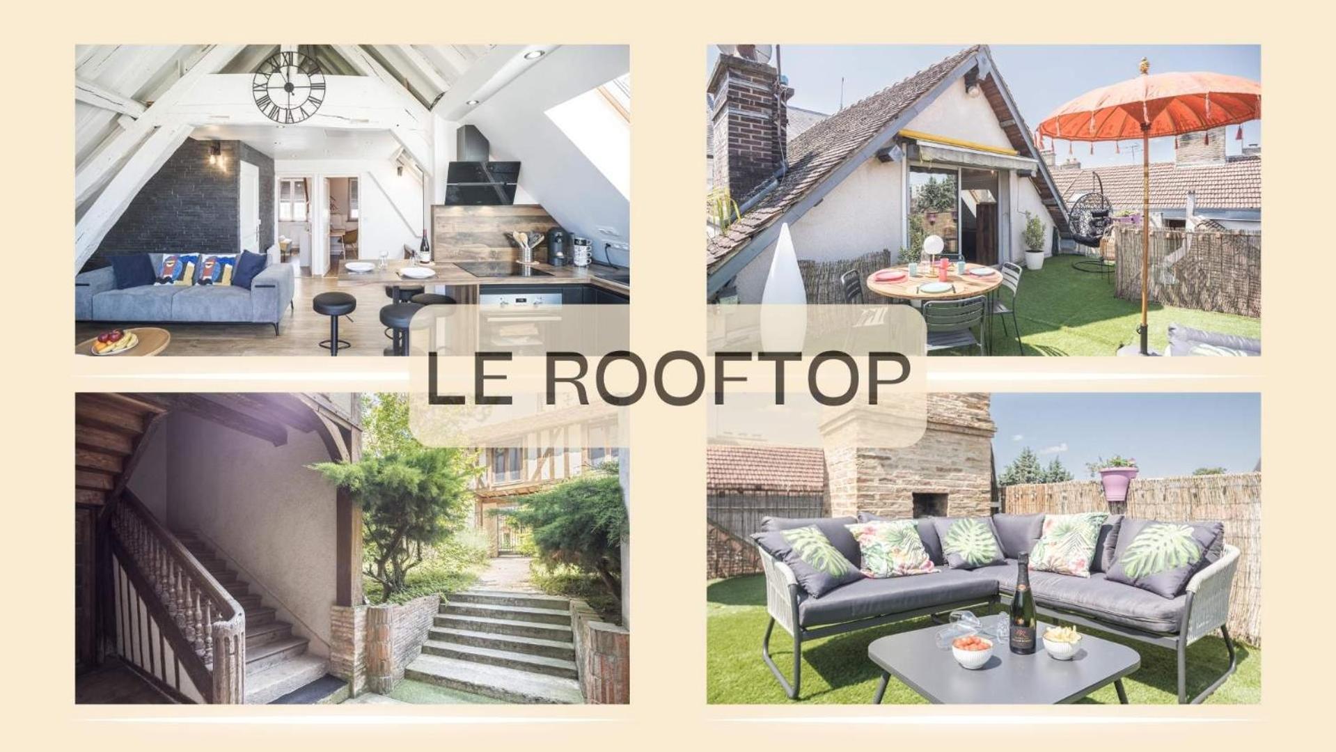 Le Rooftop - Vue Cathedrale - Climatisation Troyes Exteriér fotografie